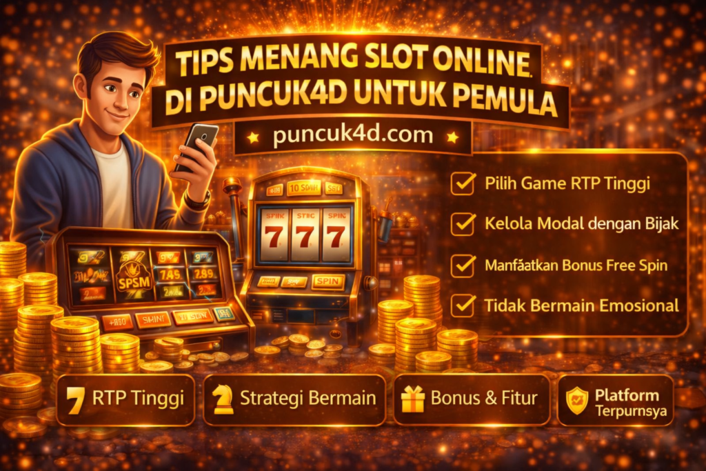 Tips Menang Slot Online di Puncuk4D